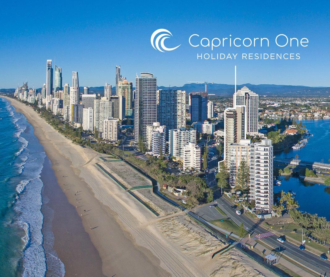 Capricorn One Beachside Holiday Apartments - Official Gold Coast Exterior photo
